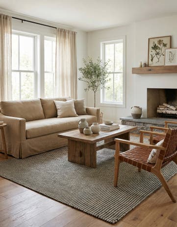7' 10 x 10' Hand Woven Laurel Handwoven Jute Rug