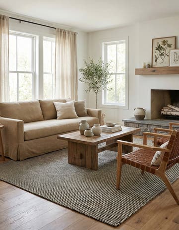 7' 10 x 10' Hand Woven Laurel Handwoven Jute Rug
