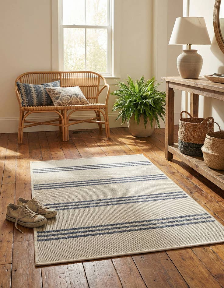 Detail image of 2' x 3'  Washable Jill Zarin Anguilla Indoor / Outdoor Rug