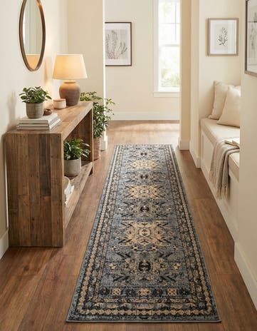 2' x 8' 2 Heris Runner Rug