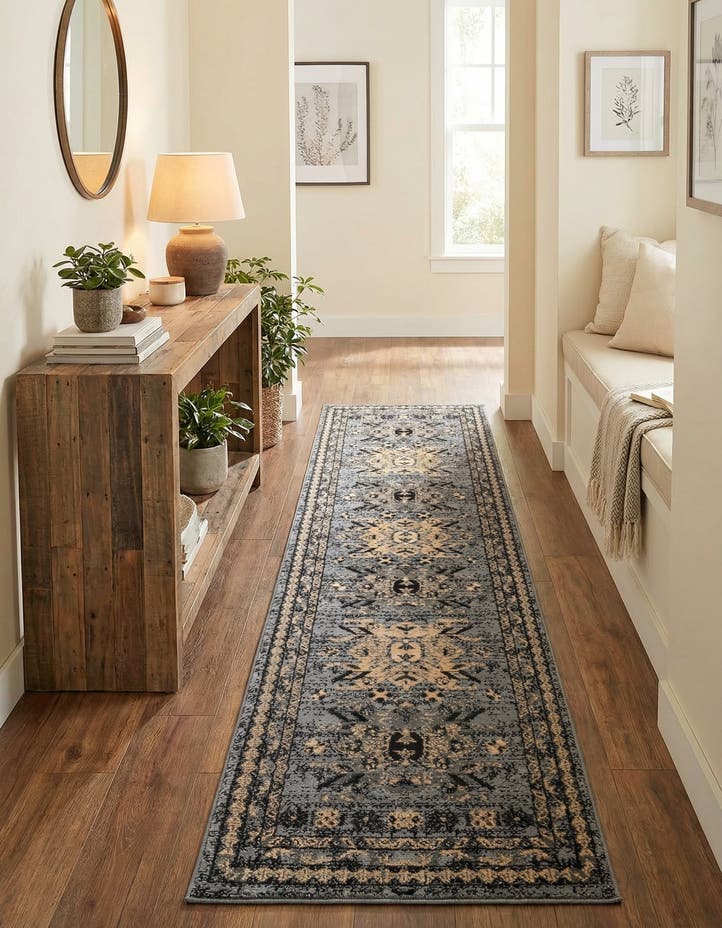 2' x 8' 2 Heris Runner Rug