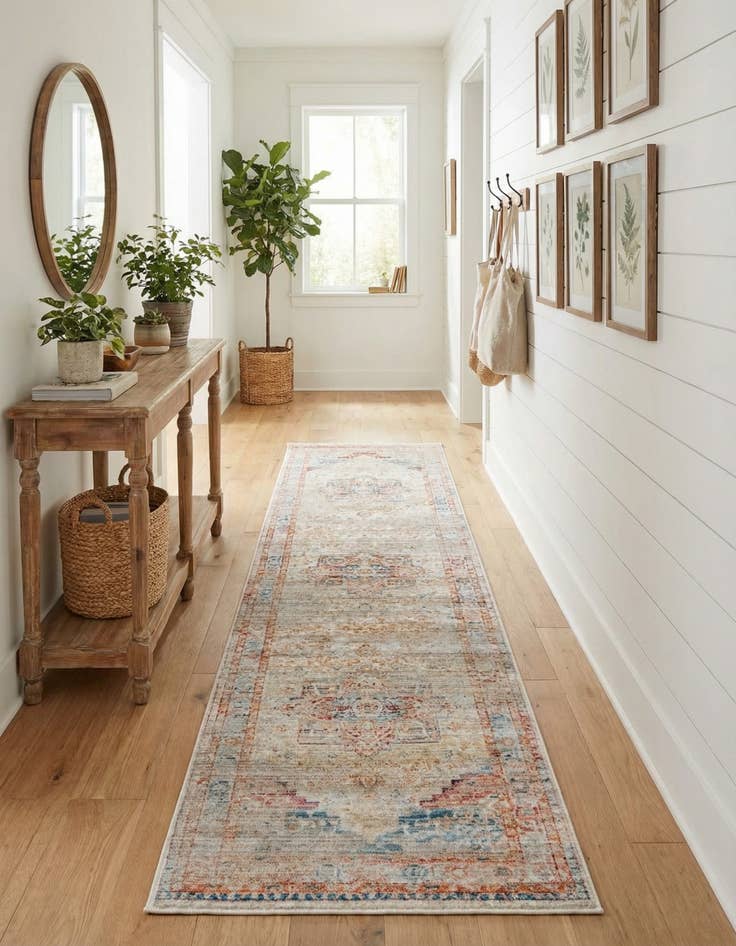 Detail image of  2' 7 x 10' Noble Runner Rug