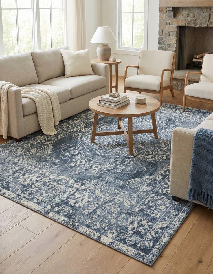 Detail image of 7' 10 x 10' Oxford Rug