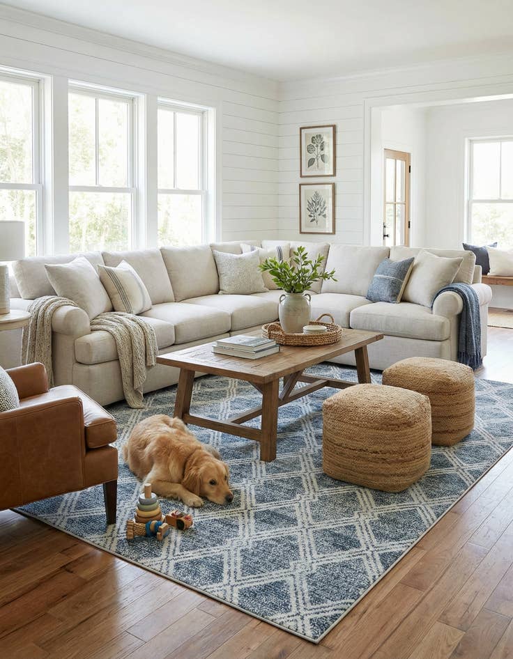 Detail image of 10' x 14' Kamala Washable Rug