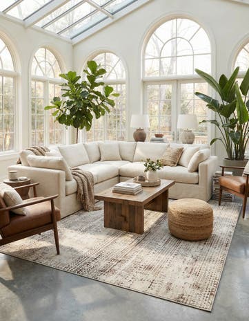 10' x 10' Hermitage Square Rug