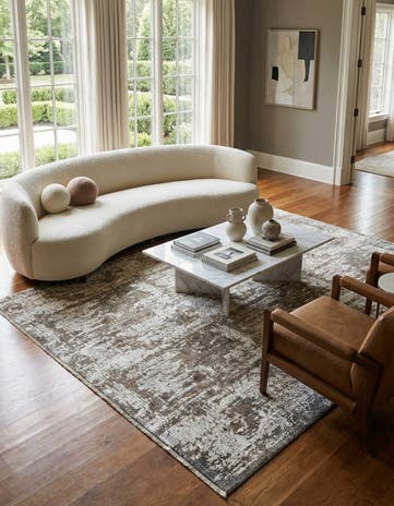 7' 7 x 10' 3 Hand Knotted Ultra Vintage Persian Wool Rug