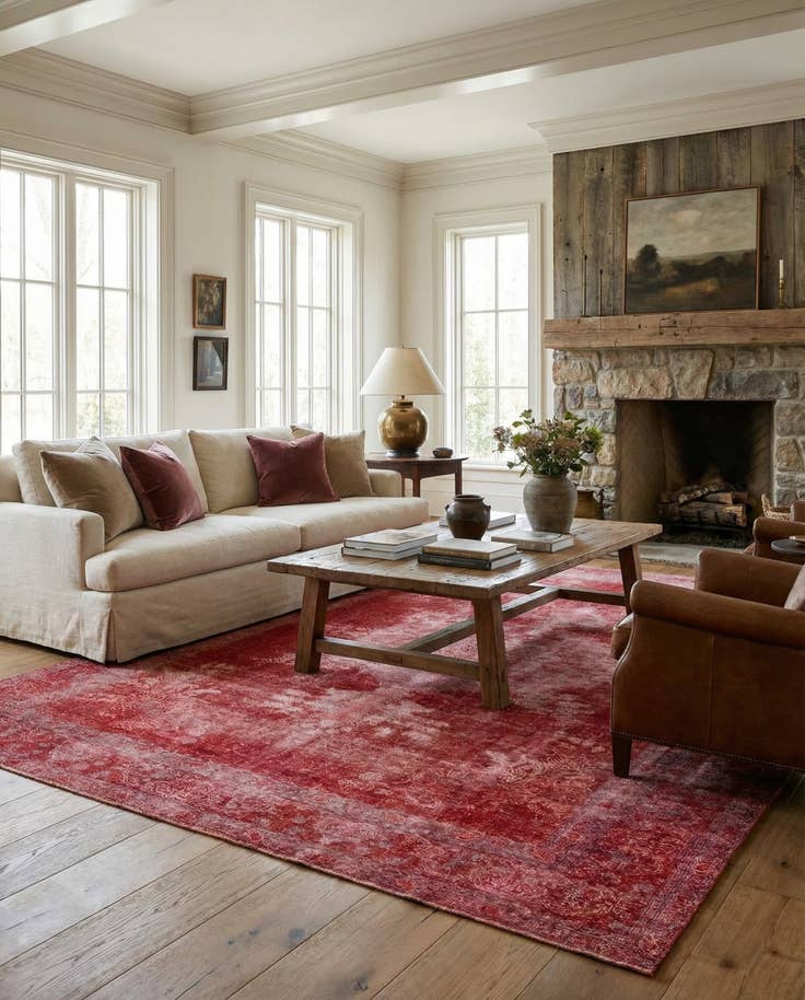 Detail image of 9' 7 x 12' 4 Hand Knotted Ultra Vintage Persian Wool Rug