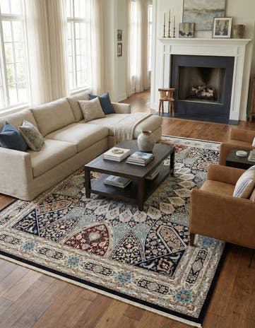 10' x 14' Nain Design Rug