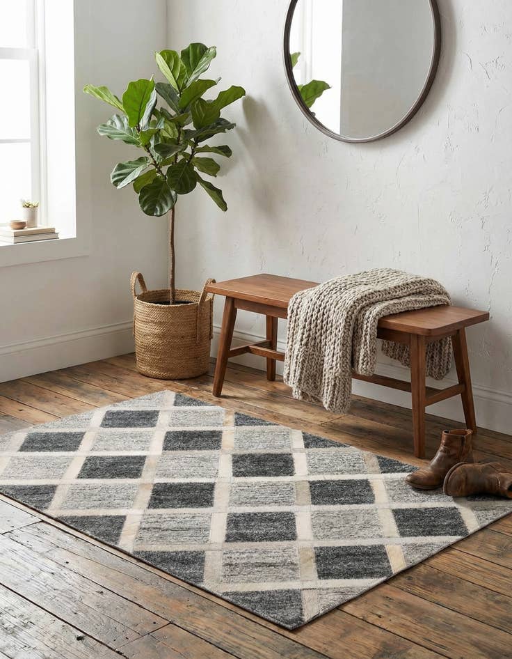 Detail image of  2' x 3' 1 Cowhide Rug