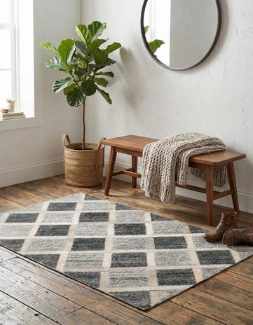 2' x 3' 1 Cowhide Rug