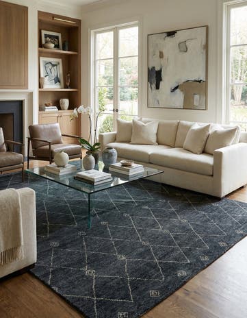 9' 2 x 11' 10 Hand Knotted Darya Wool Rug