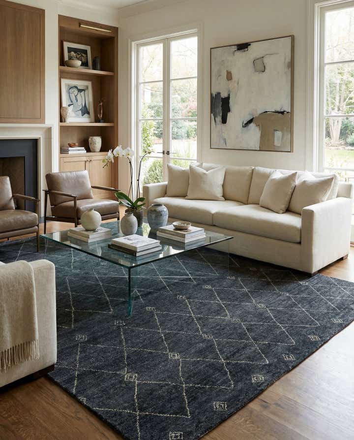 9' 2 x 11' 10 Hand Knotted Darya Wool Rug