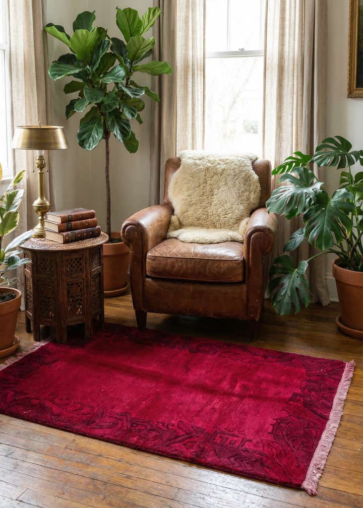 3' 1 x 5' 4 Hand Knotted Nepal Wool Rug
