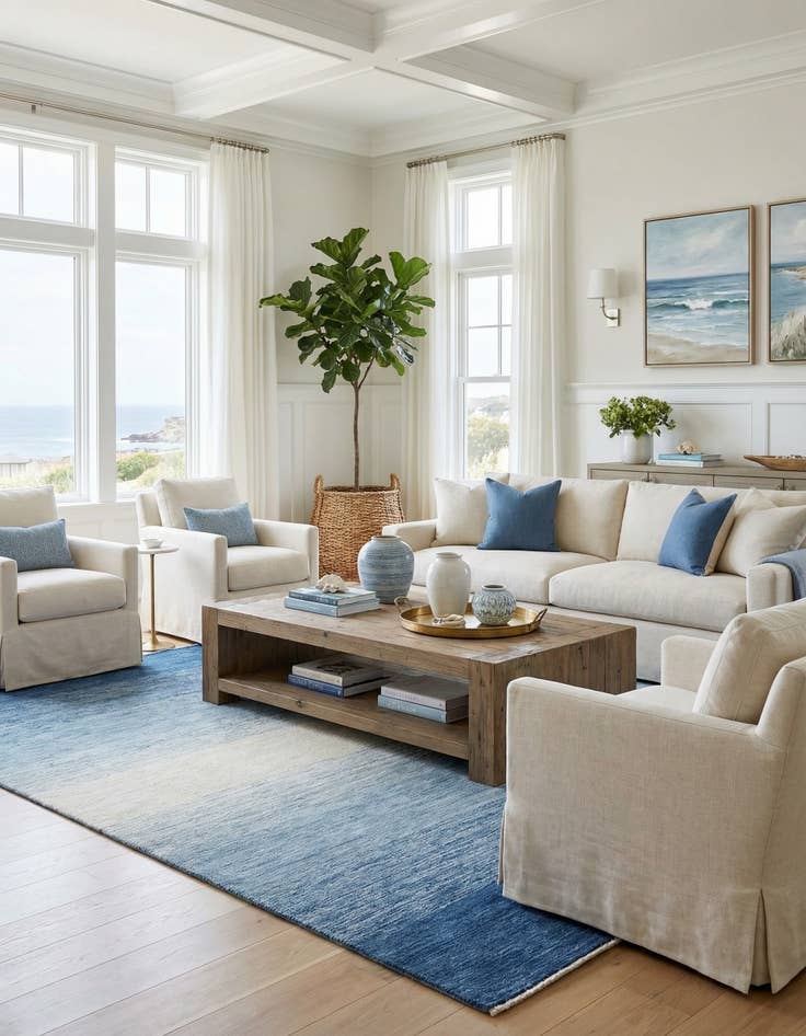 Detail image of 8' 2 x 11' 6  Hand Knotted Darya Wool Rug