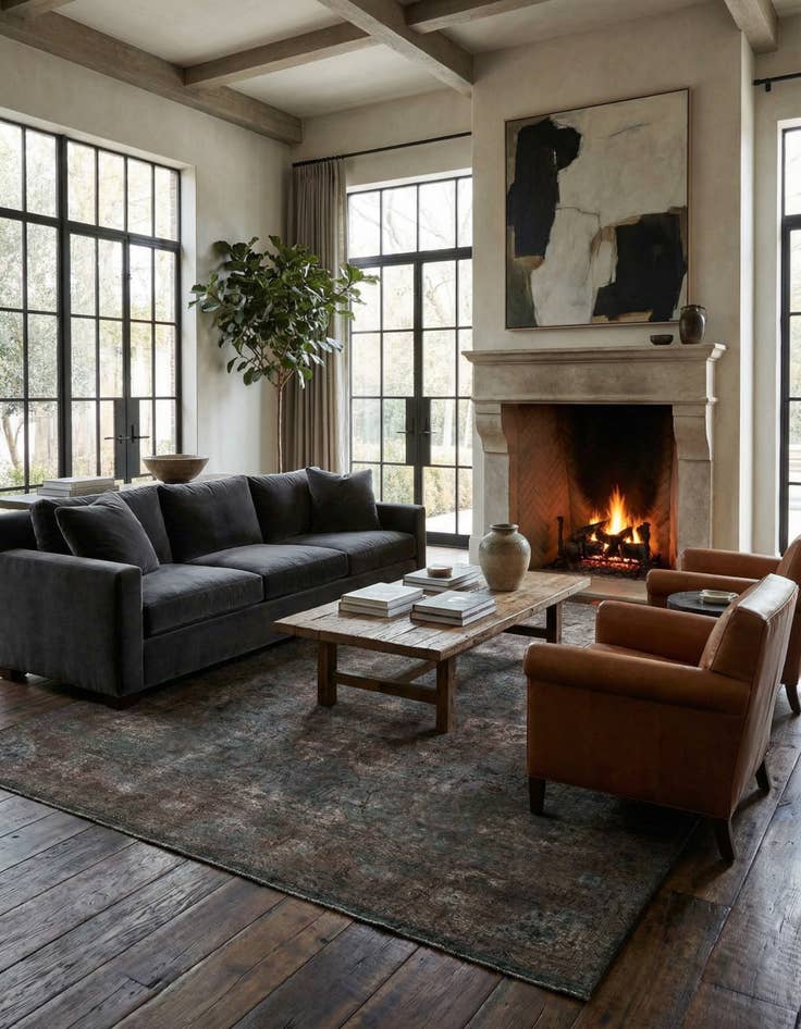 Detail image of  9' 5 x 12' 5  Hand Knotted Ultra Vintage Persian Wool Rug