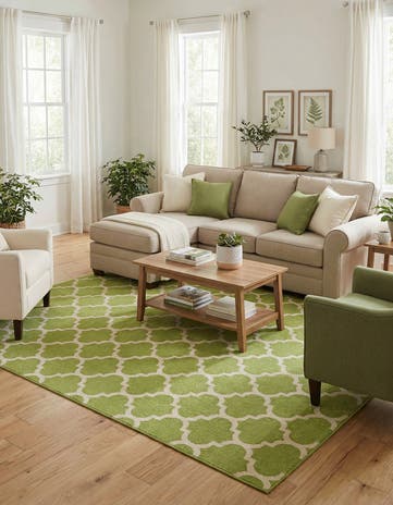 7' 10 x 11' Lattice Rug