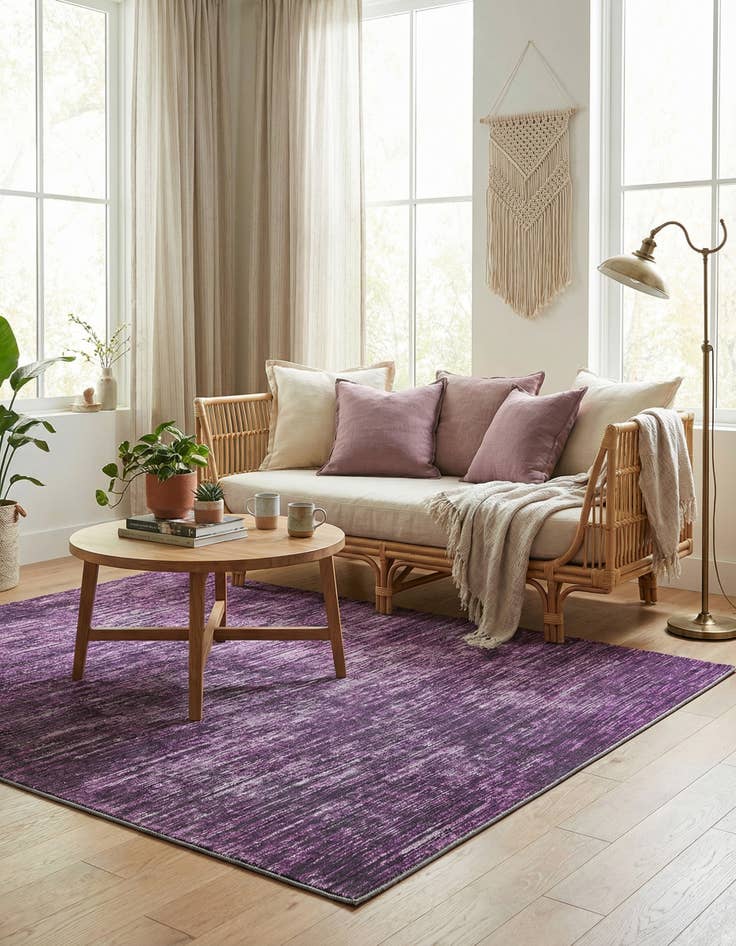 Detail image of  7' 7 x 7' 7 Asha Square Rug