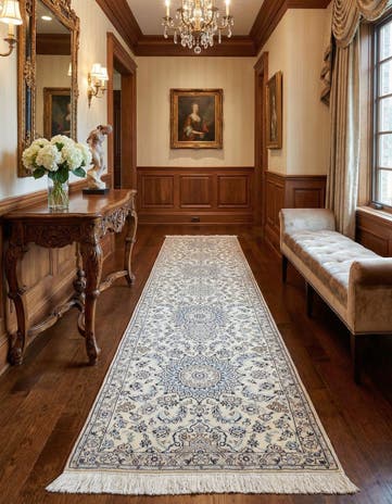 3' 1 x 14' 4 Nain Wool Runner Rug