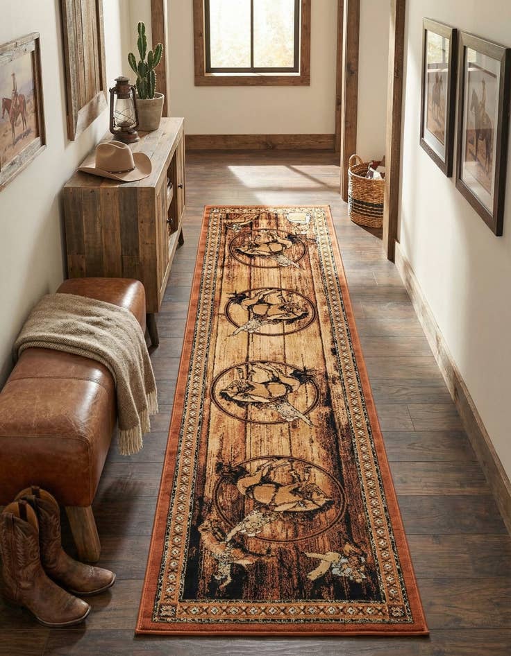Detail image of 3' x 12' Pioneer Runner Rug
