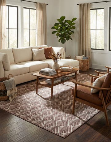 10' x 13' Eco Trellis Rug