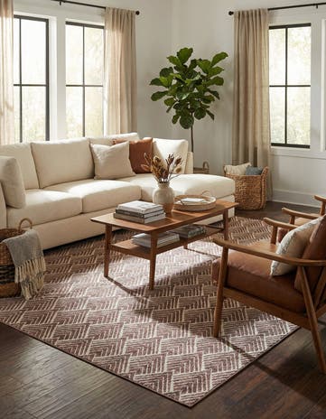 10' x 13' Eco Trellis Rug