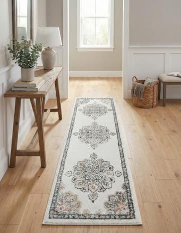 Ivory Parker Runner Rug