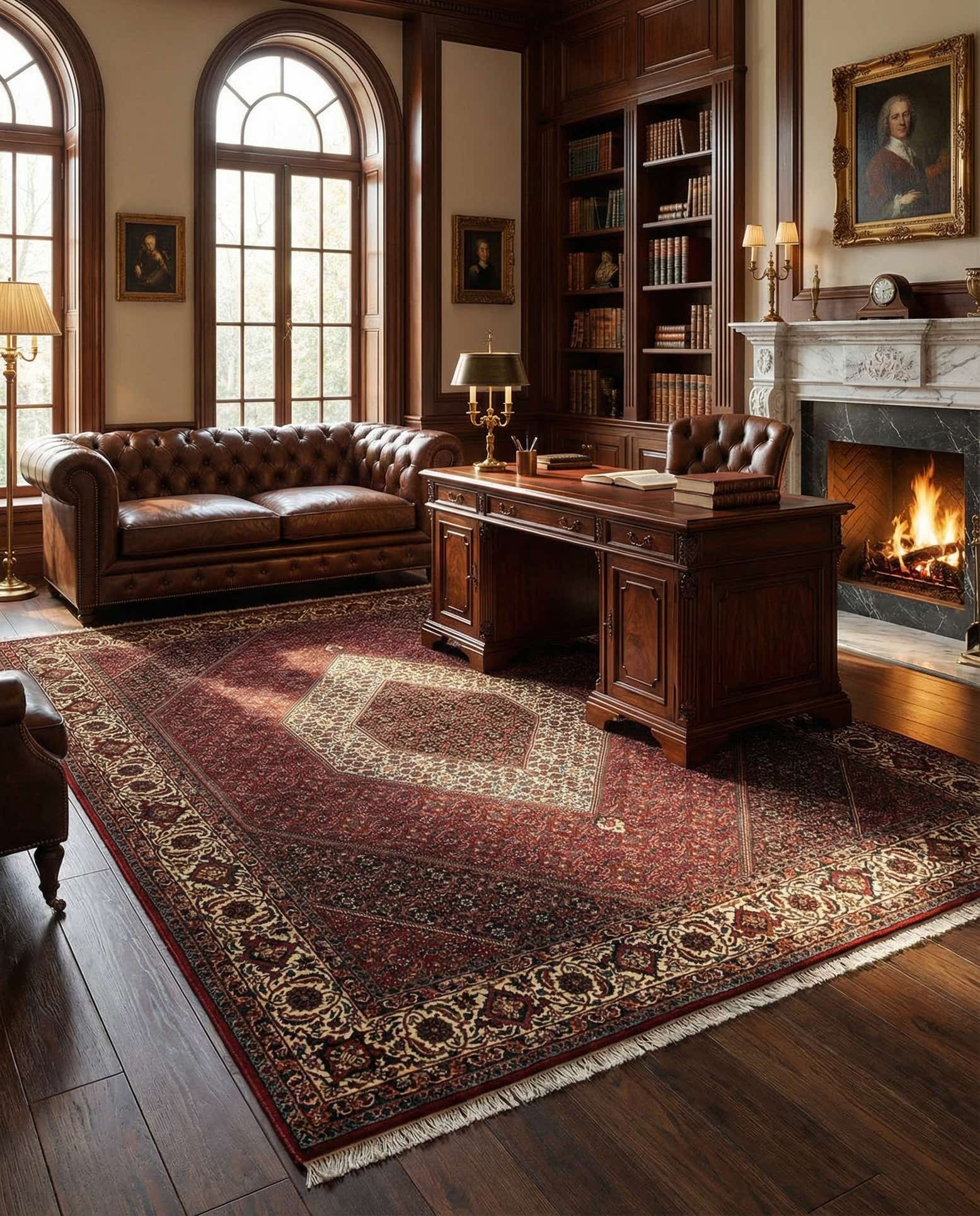 6' 7 x 8' 4 Bidjar Wool Rug