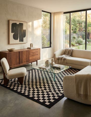 5' 8 x 7' 9 Hand Woven Kilim Modern Wool Rug