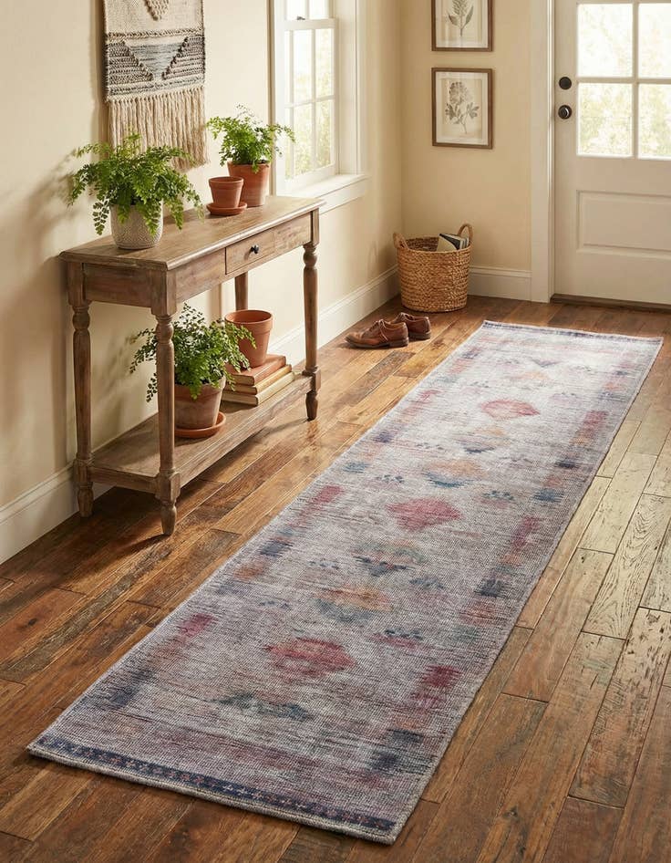 Detail image of 2' 7 x 12'  Washable Sisu Runner Rug