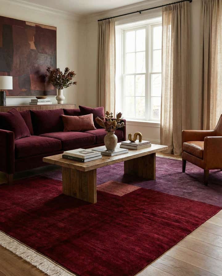 6' 4 x 9' 1 Hand Knotted Kazak Wool Rug