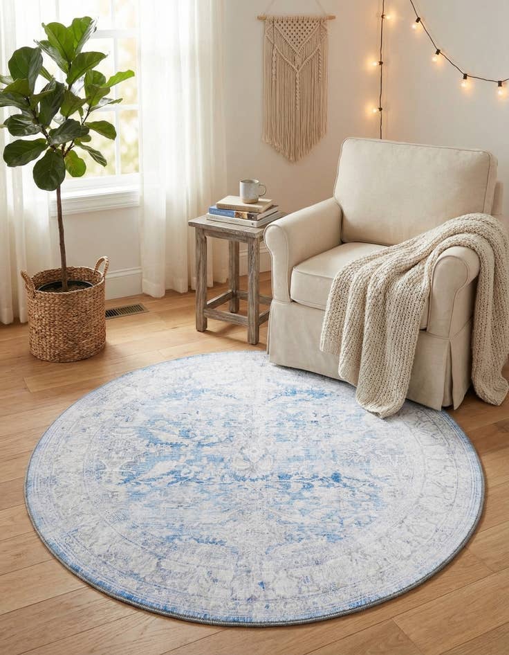 Detail image of  3' 6 x 3' 6 Timeless Round Rug