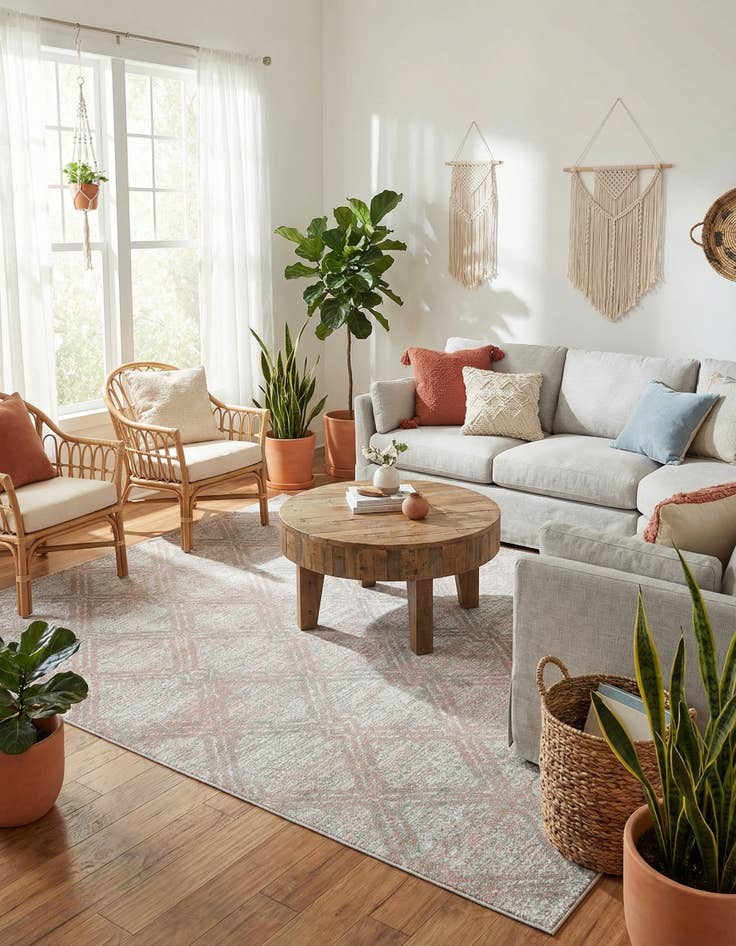 Detail image of 6' x 9' Kamala Washable Rug