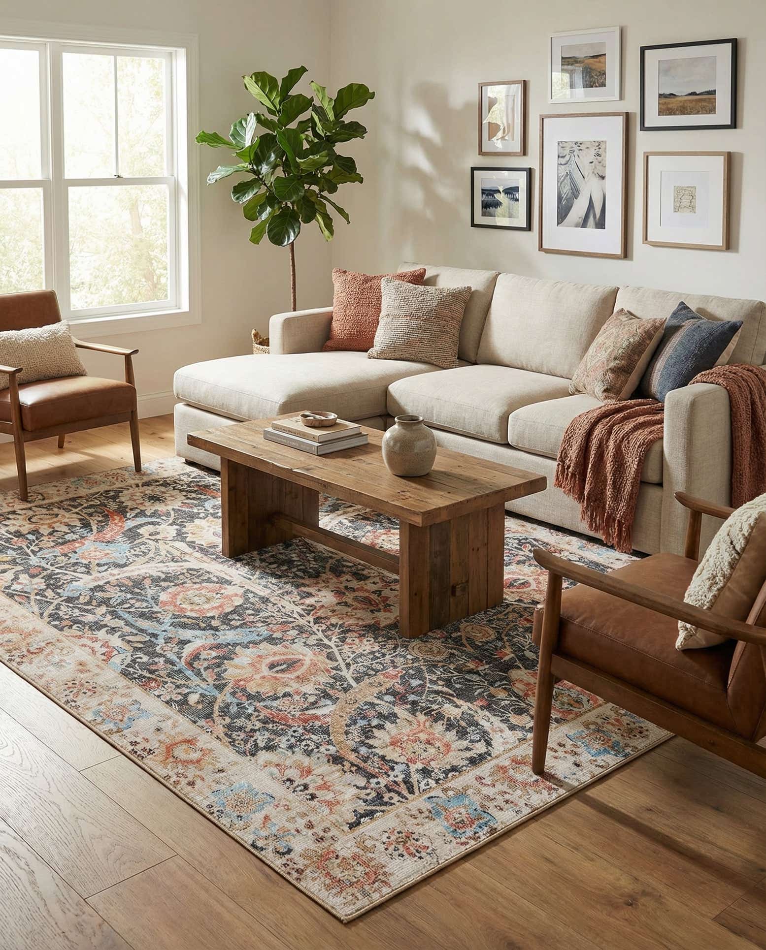 7' 10 x 10' Washable Timeless Rug
