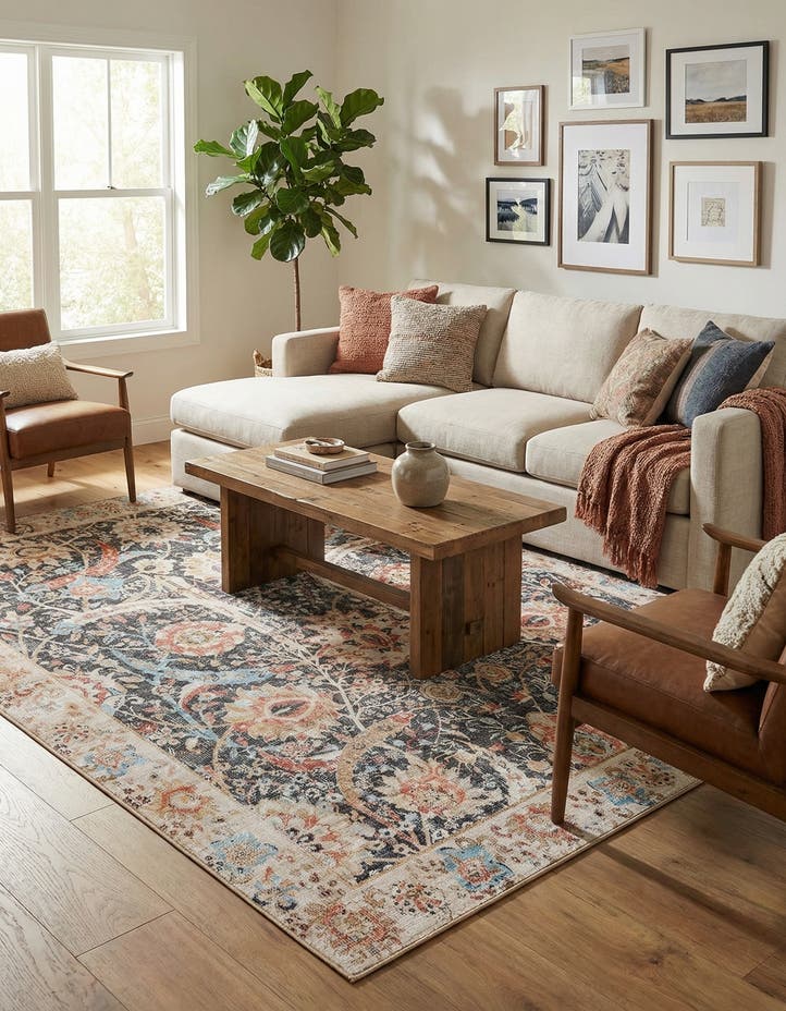 7' 10 x 10' Washable Timeless Rug