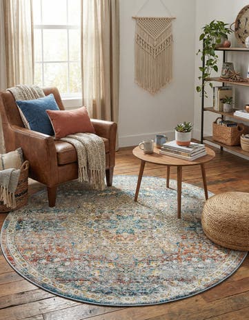 5' 3 x 5' 3 Newport Round Rug