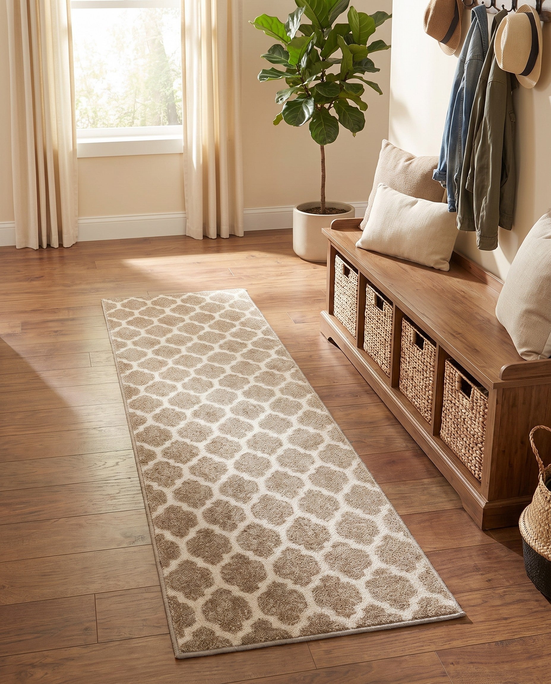 2' x 6' Trellis Runner Rug