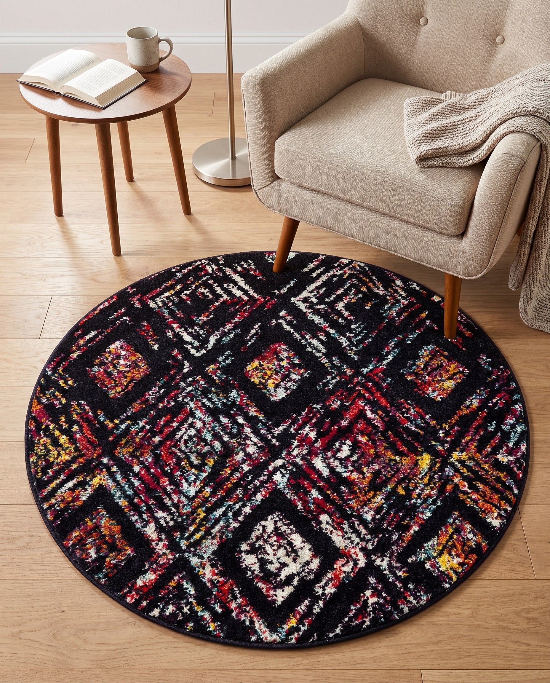 Carrington Round Rug