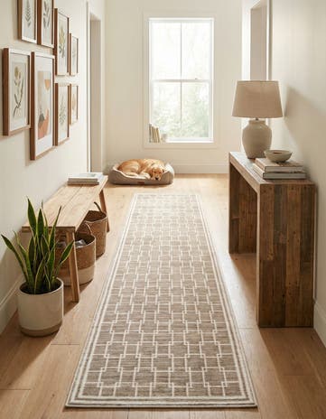 Jill Zarin 2' 7 x 10' Metropolitan Uptown Runner Rug