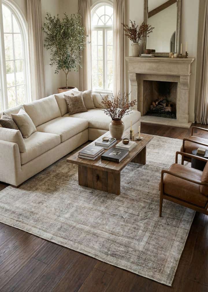 9' 8 x 11' 10 Hand Knotted Ultra Vintage Persian Wool Rug