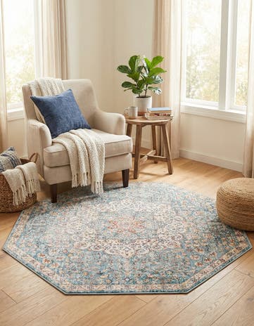 4' x 4' Newport Octagon Rug