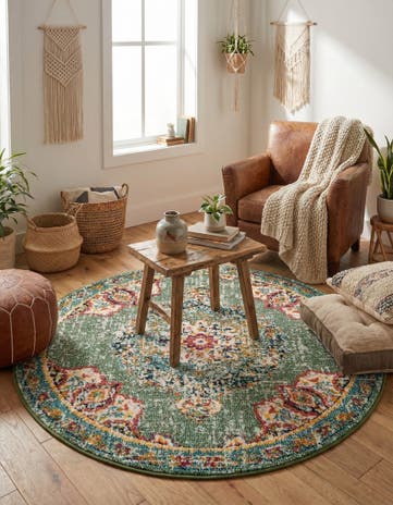 4' x 4' Madeline Round Rug