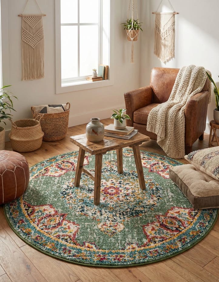4' x 4' Madeline Round Rug