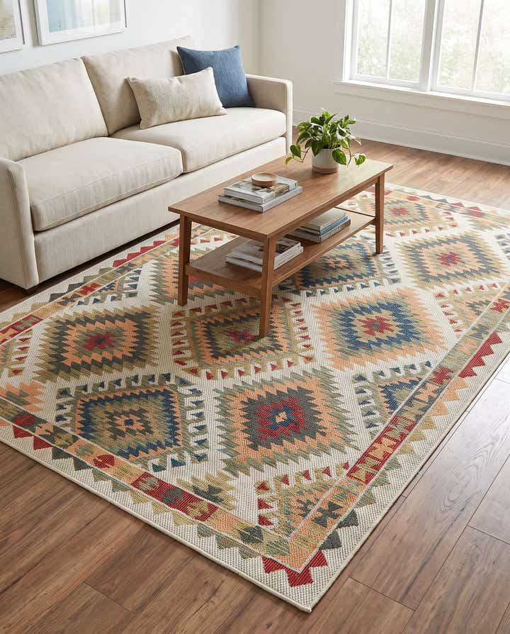6' x 9' Easy-Clean Baja Indoor / Outdoor Rug