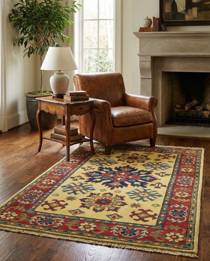 2' 8 x 4' 2 Hand Knotted Kazak Rug