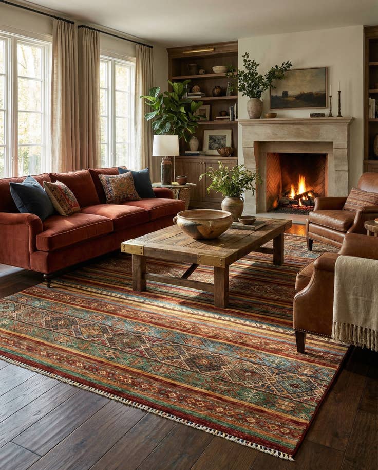 Detail image of 6' 10 x 9' 11 Ariana Rug