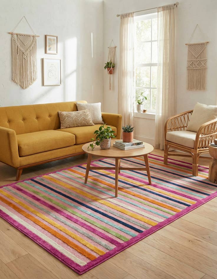 Detail image of 6' x 9' Easy-Clean Aruba Indoor / Outdoor Rug