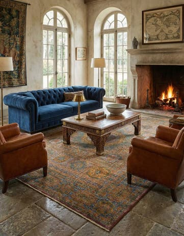 7' 9 x 10' 2 Amina Wool Rug