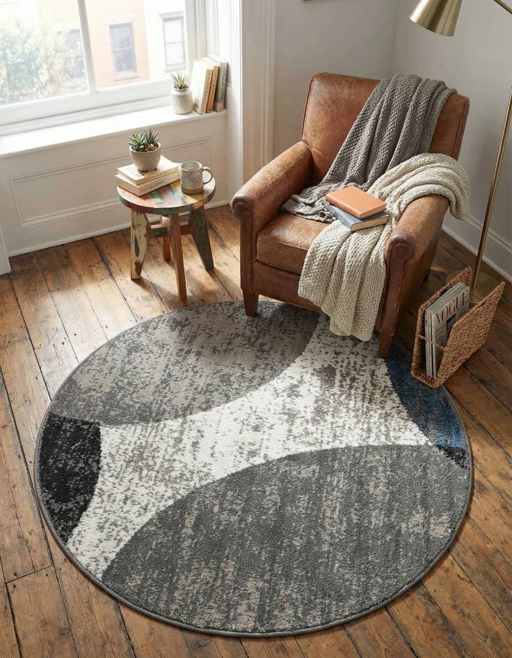 Detail image of  4' x 4' Oslo Round Rug