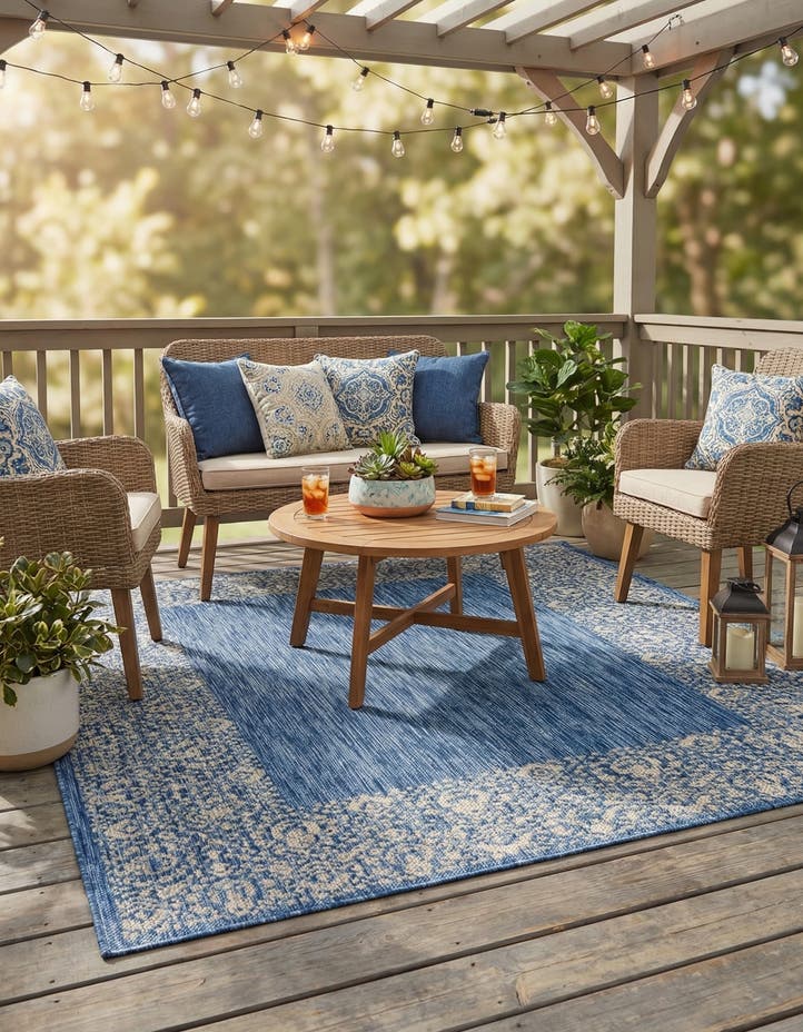 4' x 6' Easy-Clean Border Indoor / Outdoor...