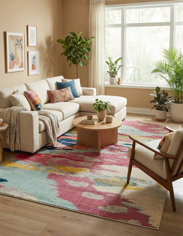 Detail image of 10' 6 x 16' 5  Washable Casablanca Rug